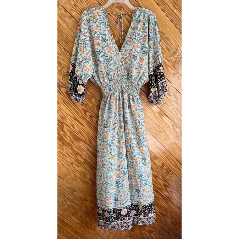 Love Stitch Amanda Volume Sleeve Maxi Dress - Picture 5 of 14